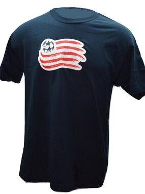 MLS Primary Team Logo Short Sleeve T-Shirt - New England Revolution